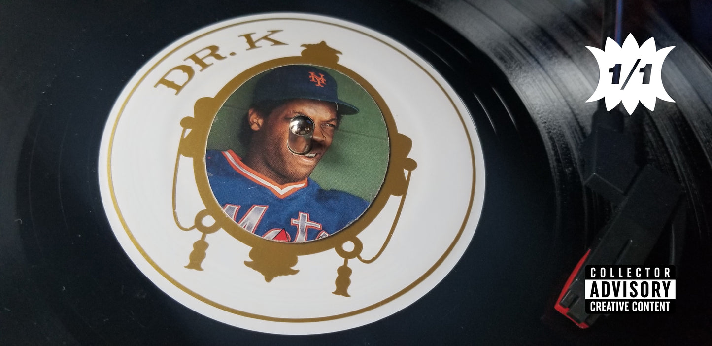 Junk Wax Records by Matthew Lee Rosen - Release No. 1 - 1987 Topps Dwight Gooden