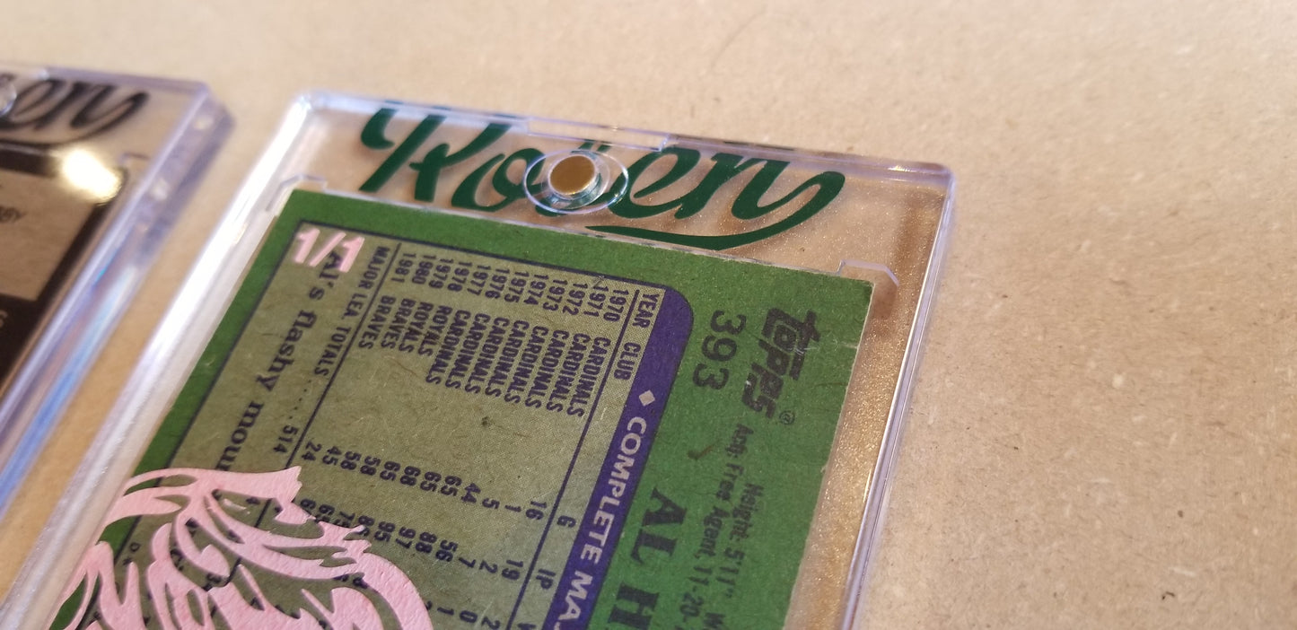 Baseball card art by Matthew Lee Rosen (aka Matthew Rosen) - Gum Stick Collector Cards - Al Hrabosky