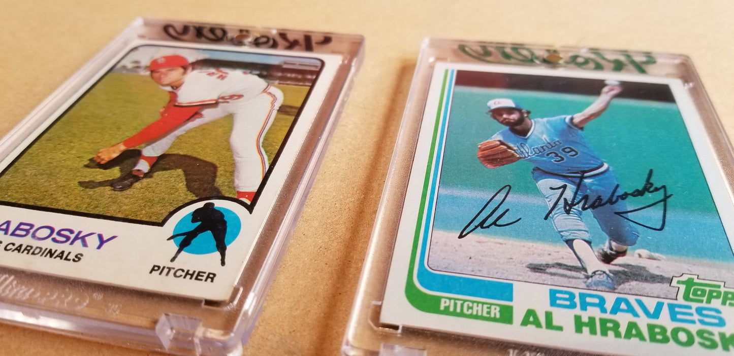 Baseball card art by Matthew Lee Rosen (aka Matthew Rosen) - Gum Stick Collector Cards - Al Hrabosky
