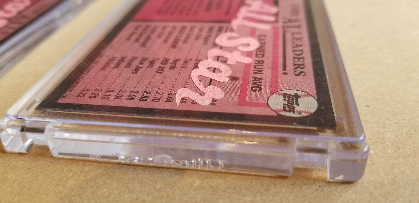 Baseball card art by Matthew Lee Rosen (aka Matthew Rosen) - Gum Stick Collector Cards - 1989 Topps (All Stars)
