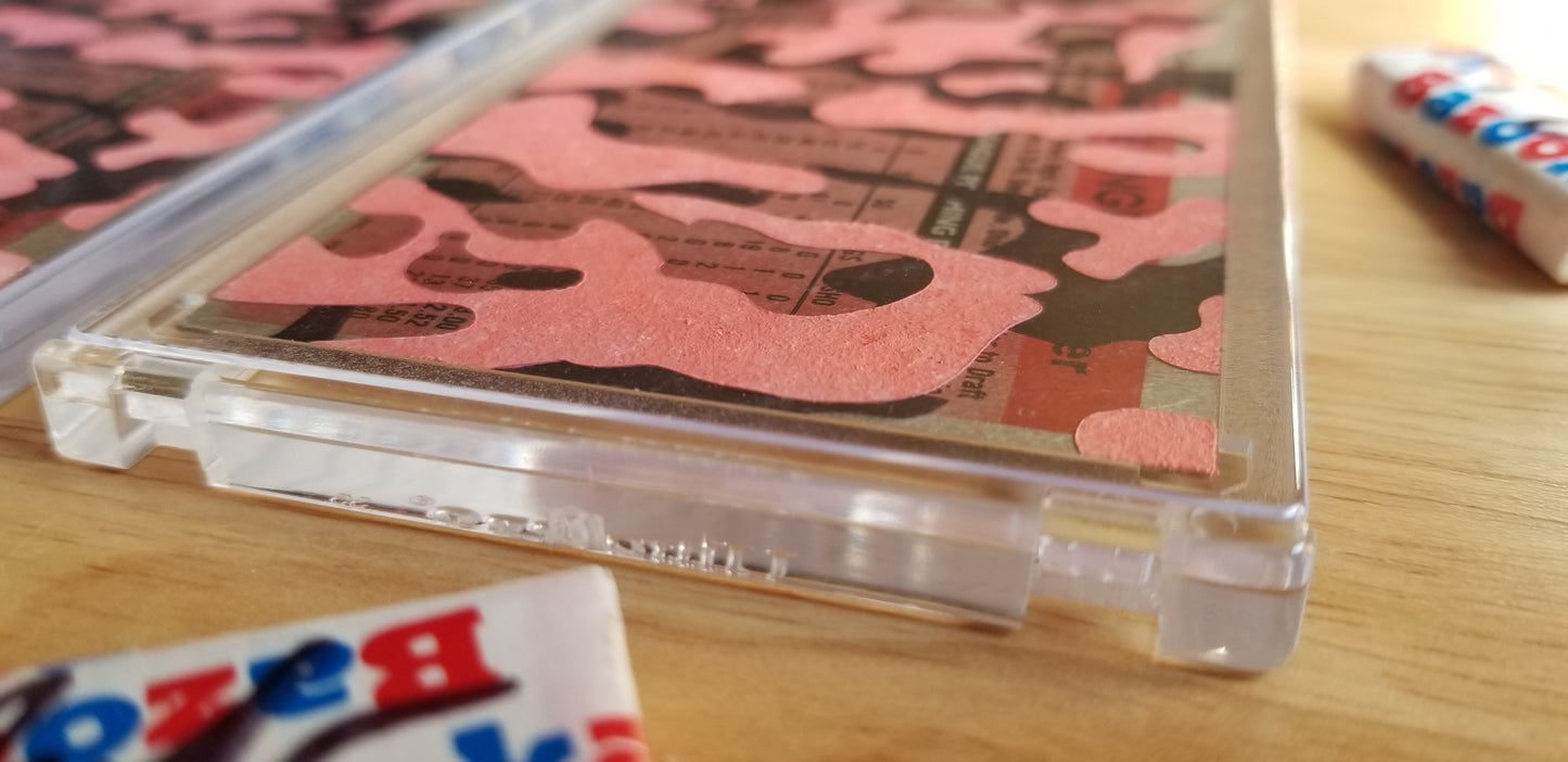 Baseball card art by Matthew Rosen - Rollie Fingers Camouflage