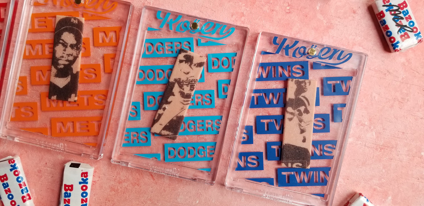 Baseball card art by Matthew Lee Rosen - 1985 Topps Color Series