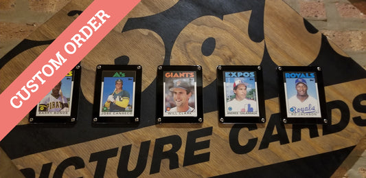 Baseball card art by Matthew Lee Rosen (aka Matthew Rosen) - Custom Baseball Card Display