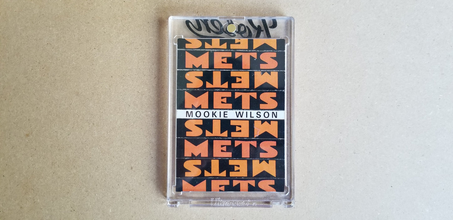 Baseball card art by Matthew Lee Rosen (aka Matthew Rosen) - 1986 New York Mets