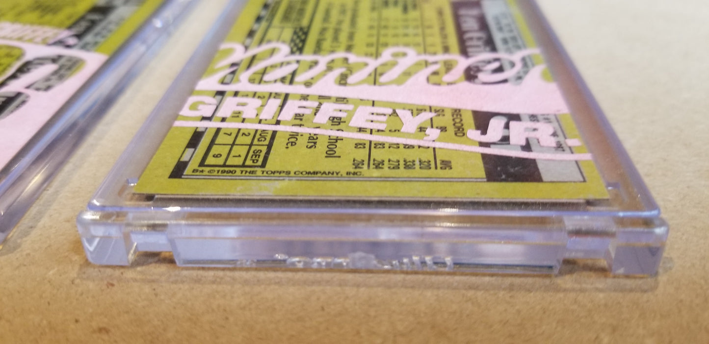 Baseball card art by Matthew Lee Rosen (aka Matthew Rosen) - Gum Stick Collector Cards - 1990 Topps Griffey Jr.