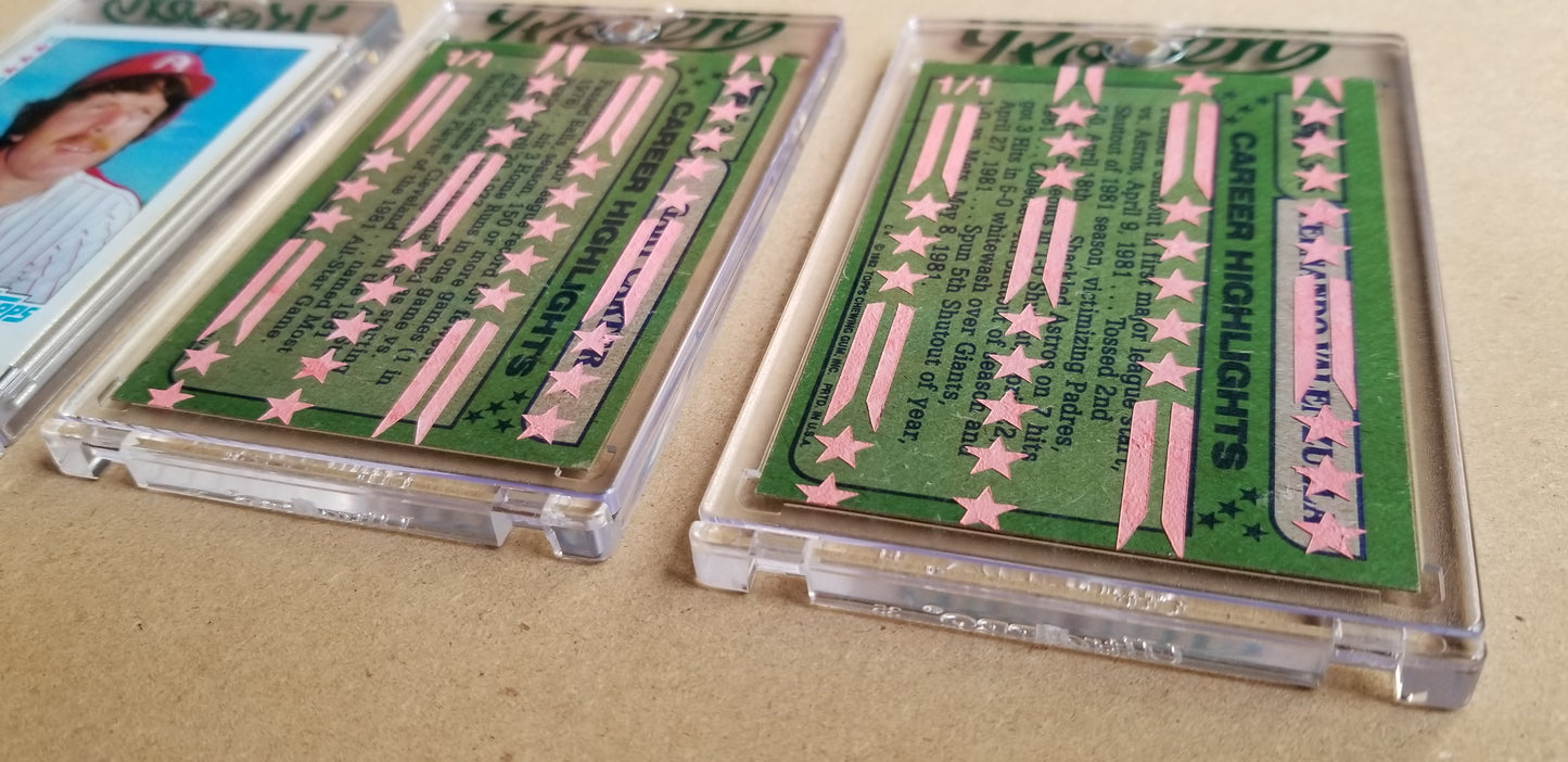 Baseball card art by Matthew Lee Rosen (aka Matthew Rosen) - 1982 Topps All Stars