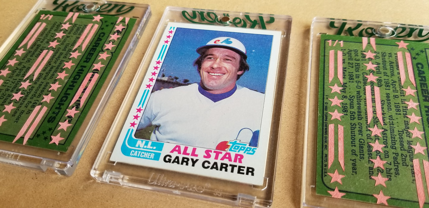 Baseball card art by Matthew Lee Rosen (aka Matthew Rosen) - 1982 Topps All Stars