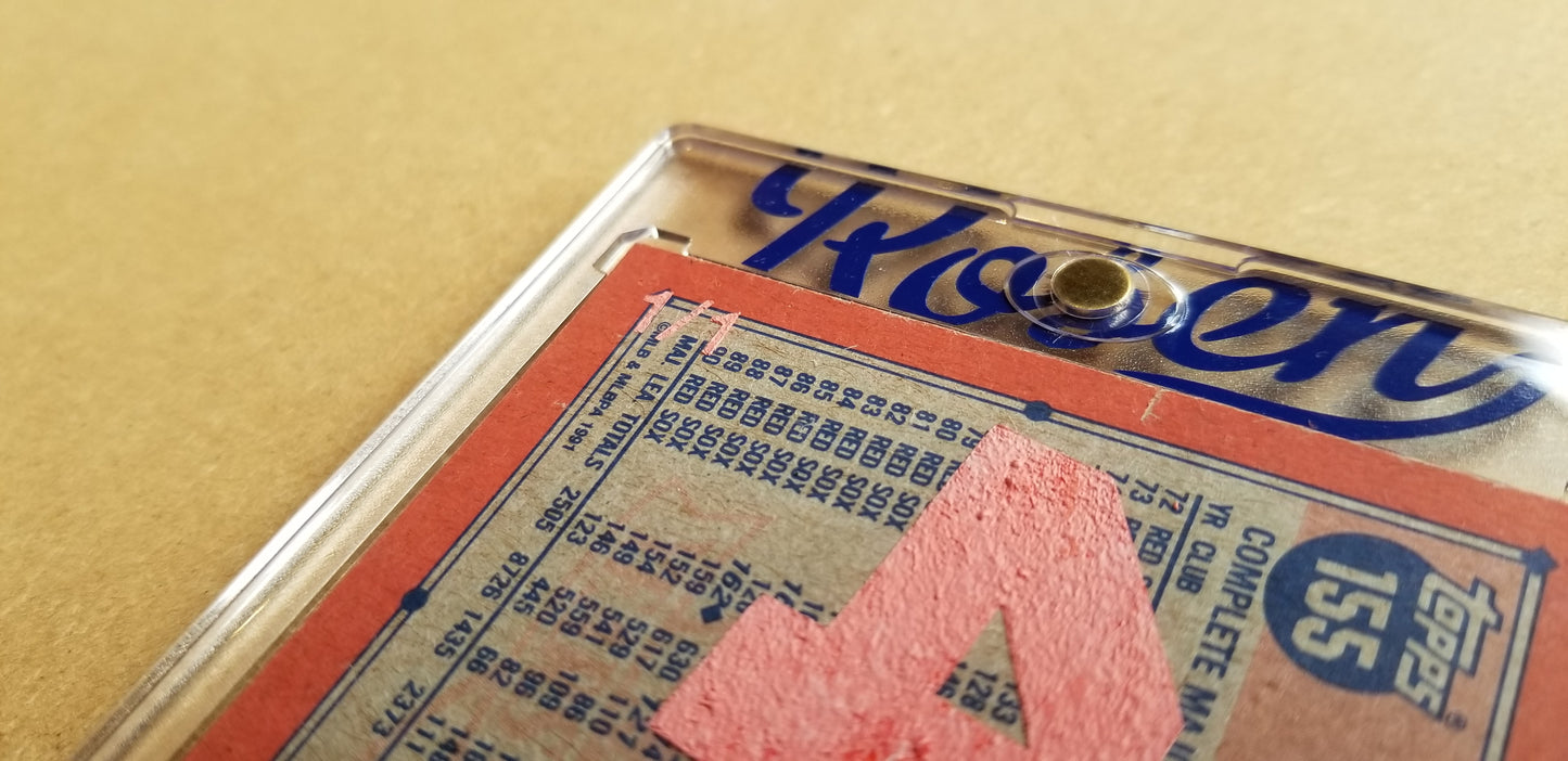 Baseball card art by Matthew Lee Rosen (aka Matthew Rosen) - Gum Stick Collector Cards - 1991 Topps