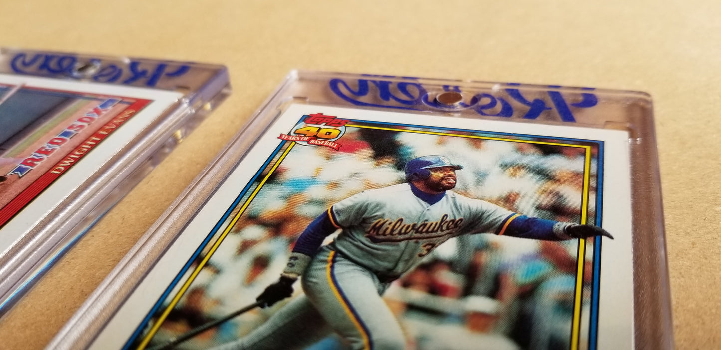 Baseball card art by Matthew Lee Rosen (aka Matthew Rosen) - Gum Stick Collector Cards - 1991 Topps