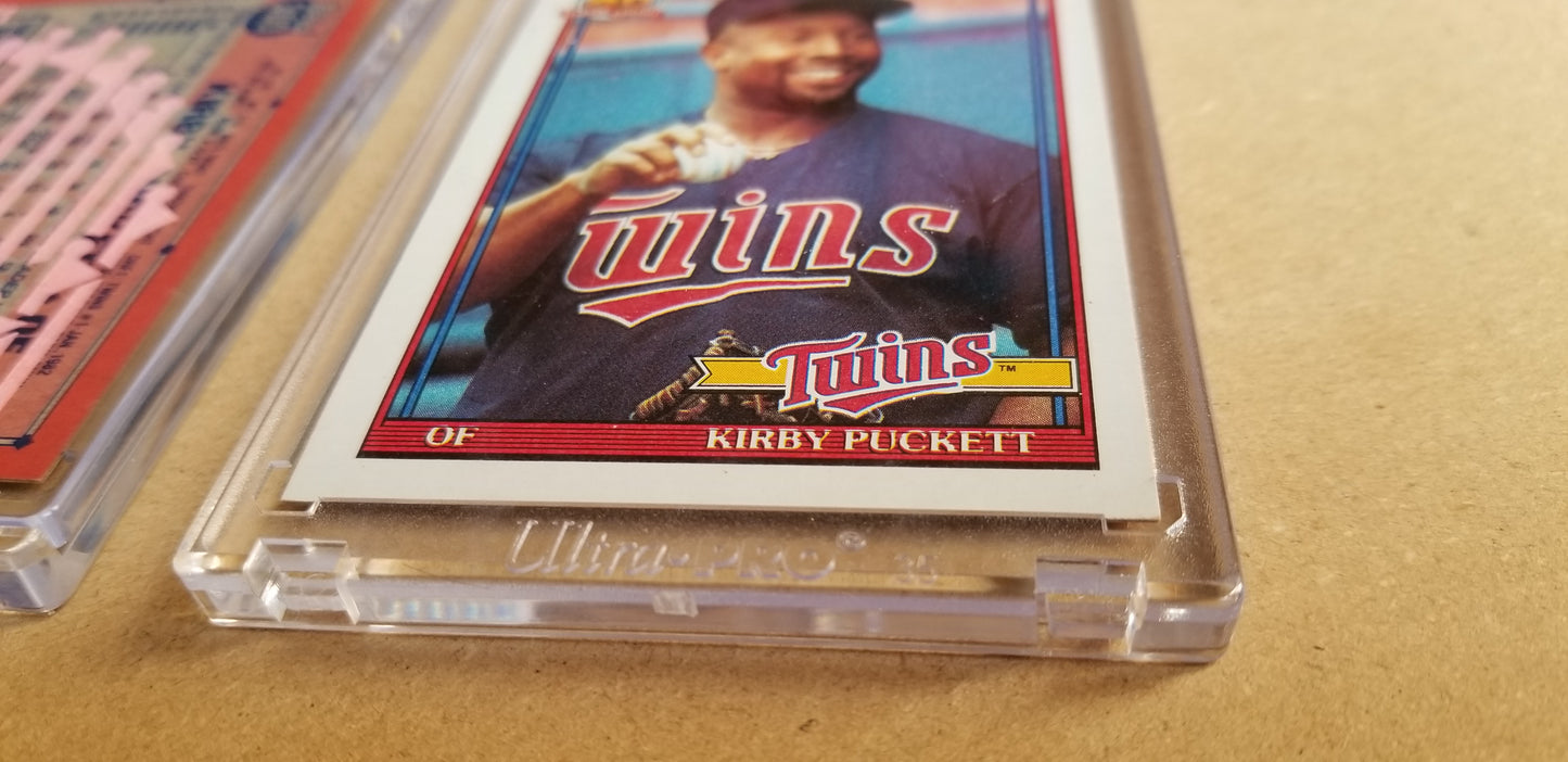 Baseball card art by Matthew Lee Rosen (aka Matthew Rosen) - 1991 Topps Kirby Puckett