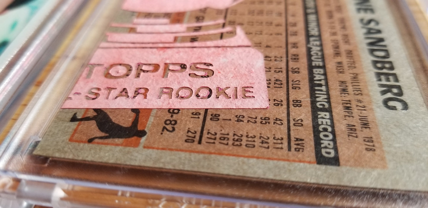 Baseball card art by Matthew Lee Rosen (aka Matthew Rosen) - Topps All-Star Rookies