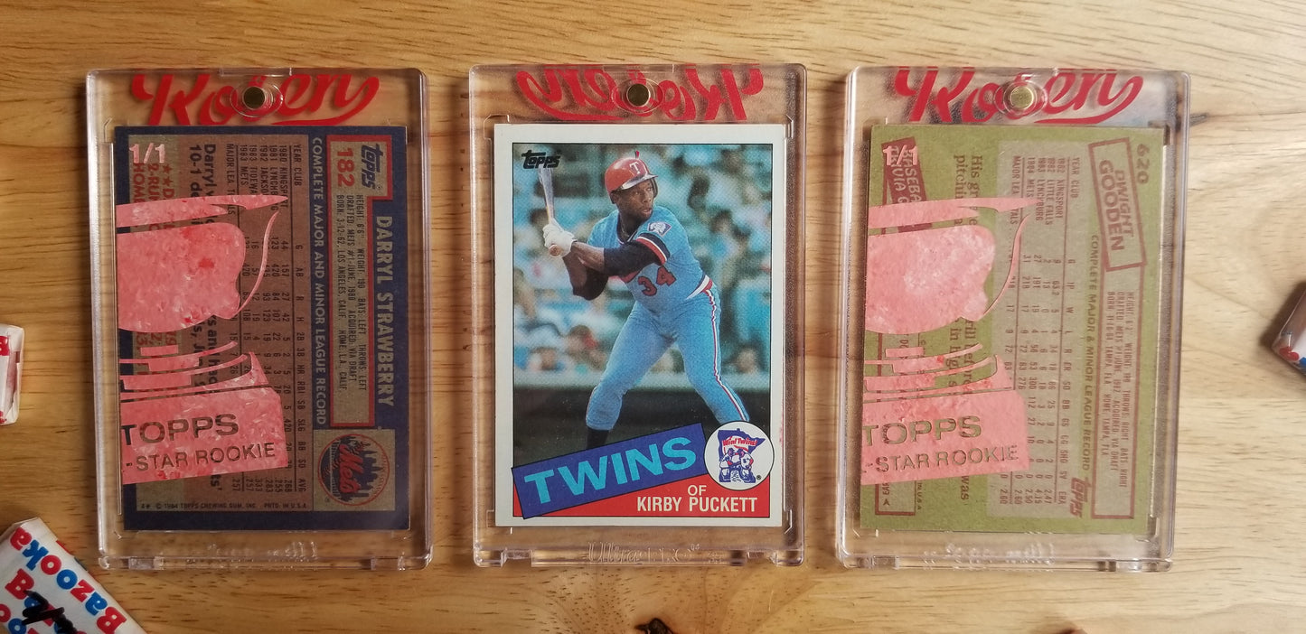 Baseball card art by Matthew Lee Rosen (aka Matthew Rosen) - Topps All-Star Rookies