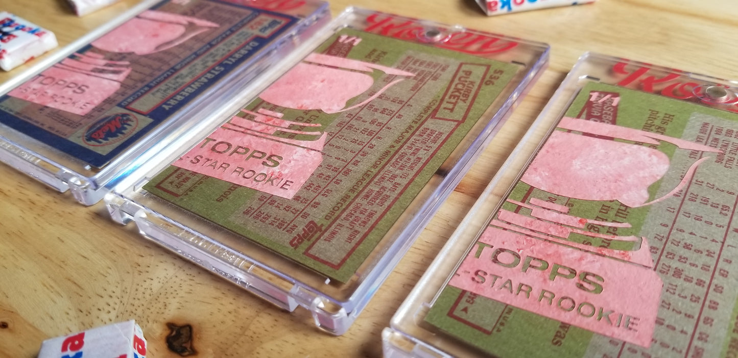 Baseball card art by Matthew Lee Rosen (aka Matthew Rosen) - Topps All-Star Rookies