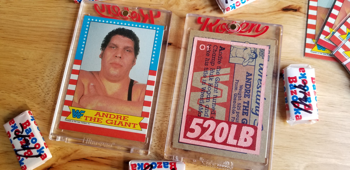 Baseball card art by Matthew Lee Rosen (aka Matthew Rosen) - Andre the Giant
