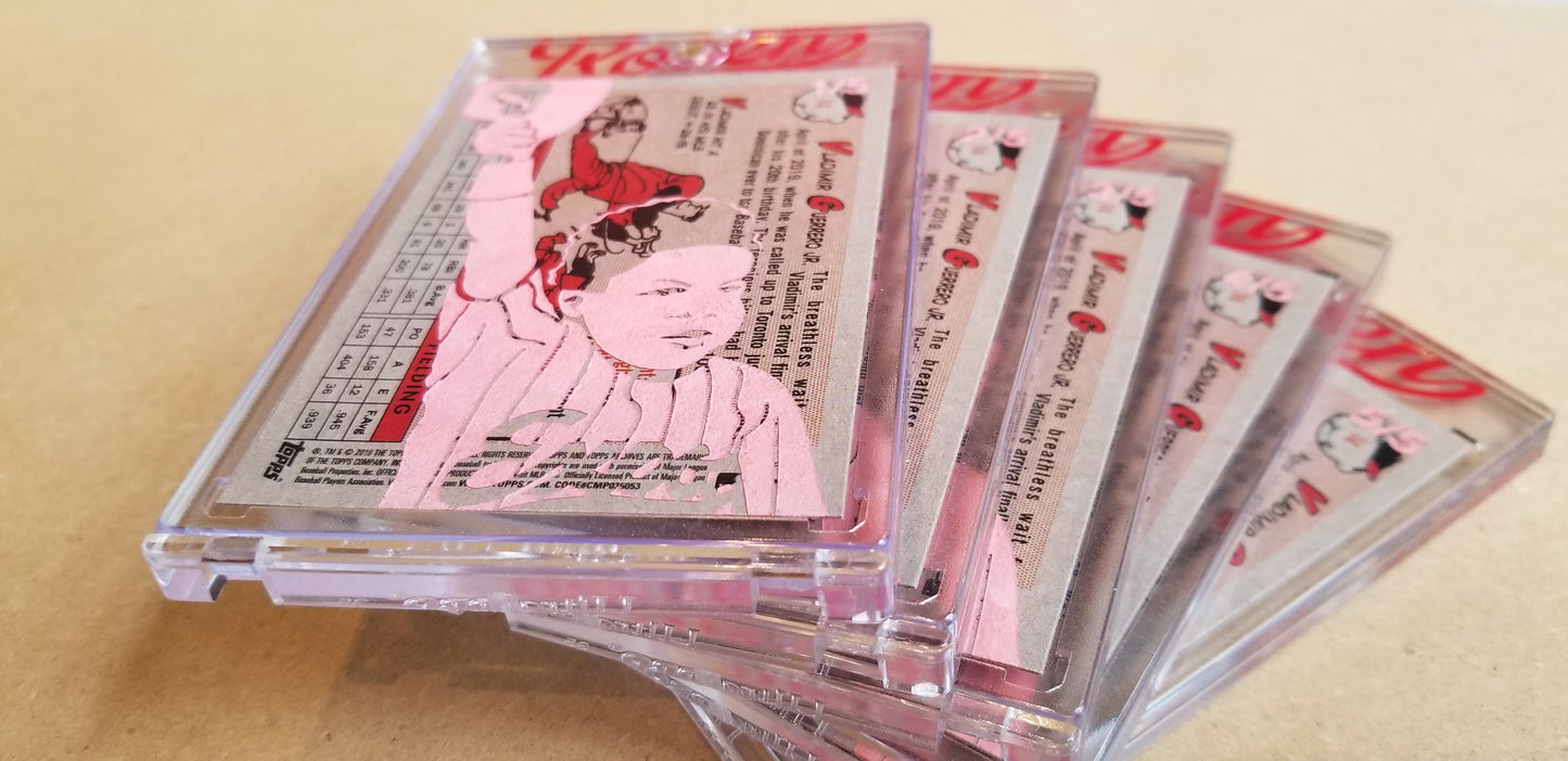 Baseball card art by Matthew Lee Rosen (aka Matthew Rosen) - Baby Vlad