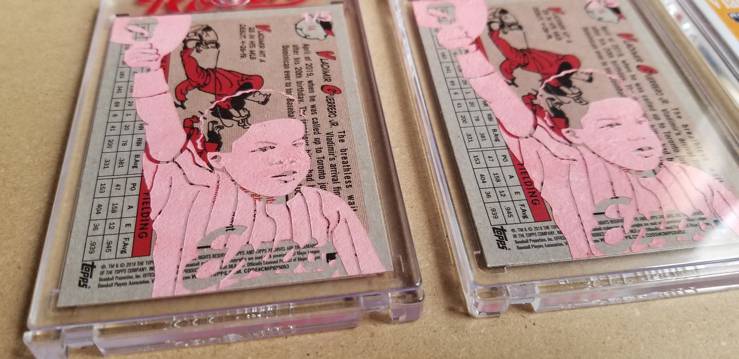 Baseball card art by Matthew Lee Rosen (aka Matthew Rosen) - Baby Vlad