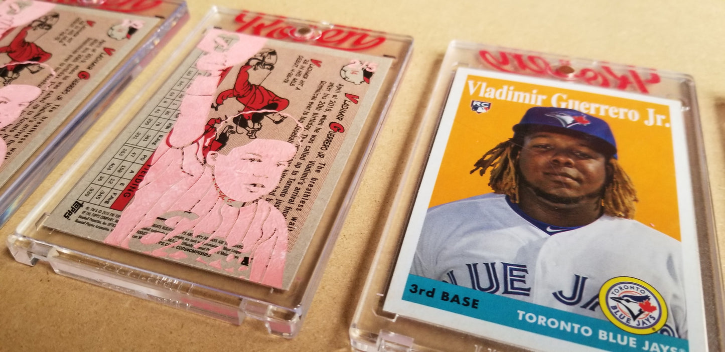 Baseball card art by Matthew Lee Rosen (aka Matthew Rosen) - Baby Vlad