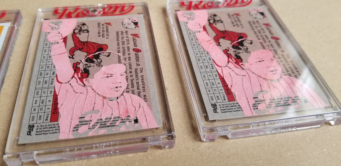 Baseball card art by Matthew Lee Rosen (aka Matthew Rosen) - Baby Vlad