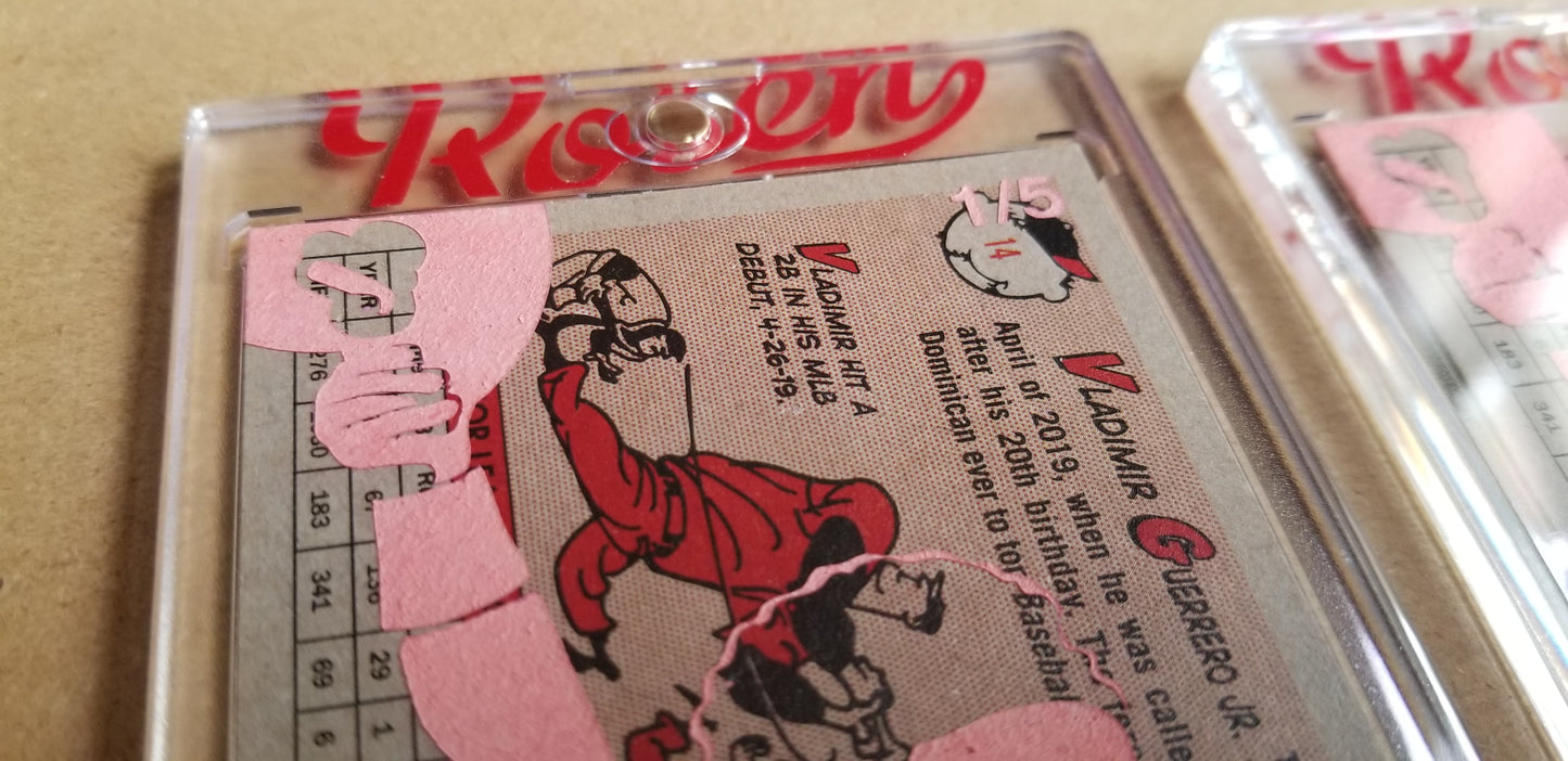 Baseball card art by Matthew Lee Rosen (aka Matthew Rosen) - Baby Vlad