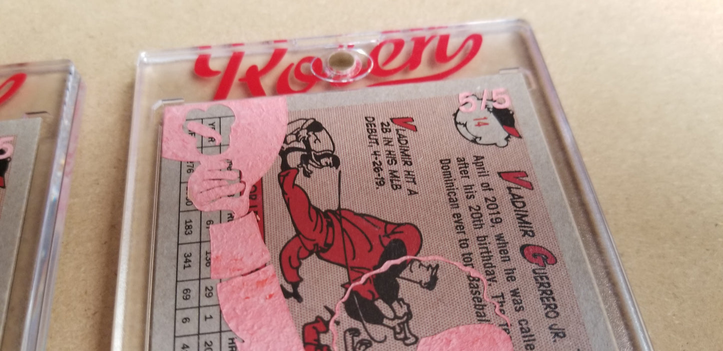 Baseball card art by Matthew Lee Rosen (aka Matthew Rosen) - Baby Vlad