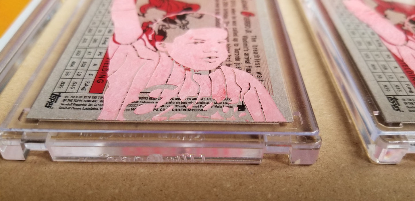 Baseball card art by Matthew Lee Rosen (aka Matthew Rosen) - Baby Vlad
