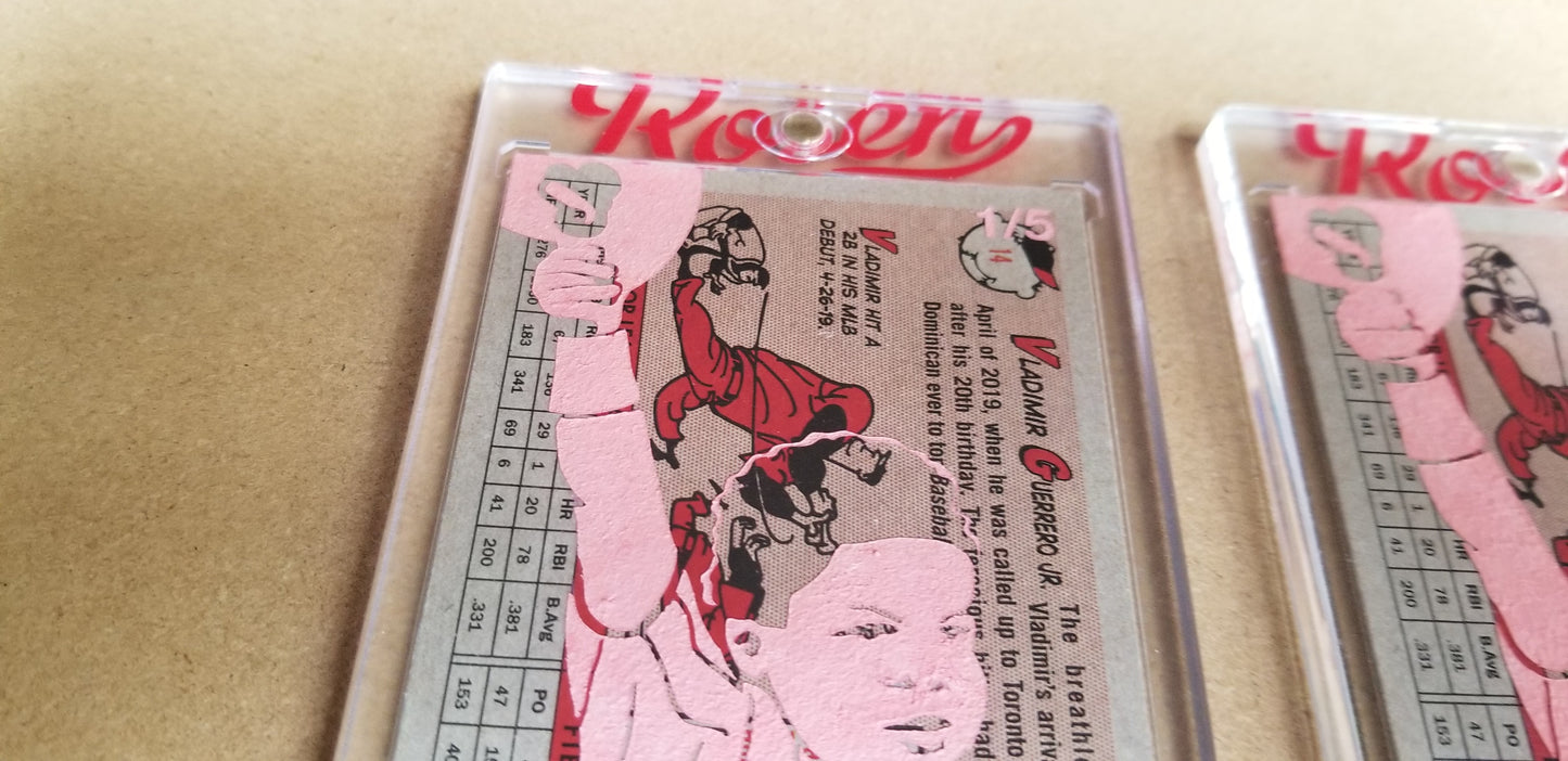 Baseball card art by Matthew Lee Rosen (aka Matthew Rosen) - Baby Vlad