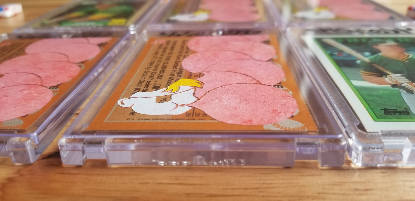 Baseball card art by Matthew Lee Rosen (aka Matthew Rosen) - Canseco and McGwire