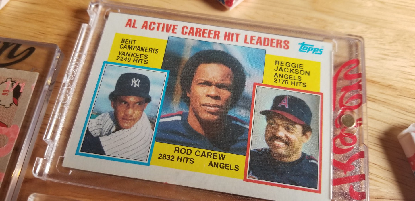 Baseball card art by Matt Rosen - Rod Carew (Beastie Boys)