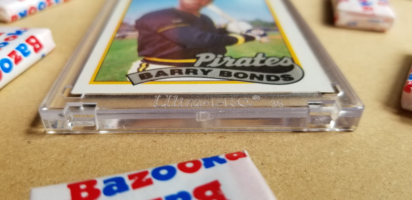 Baseball card art by Matthew Lee Rosen (aka Matthew Rosen) - Bonds Asterisk (Black Ecko)