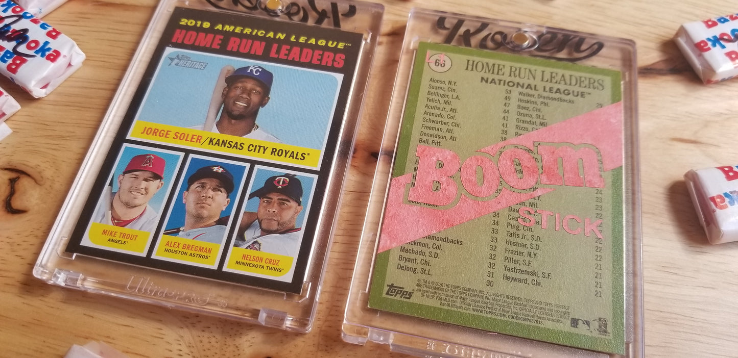 Baseball card art by Matthew Rosen - Pete Alonso Boom Stick