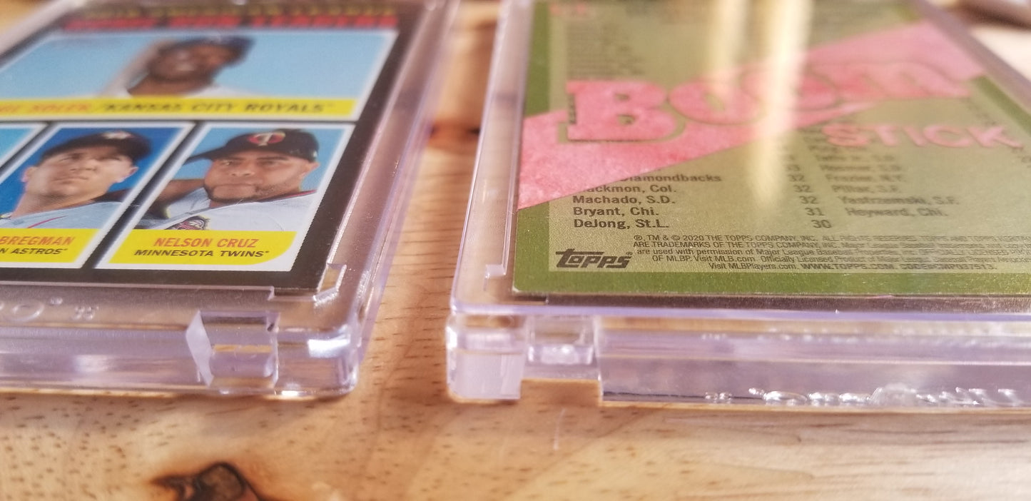 Baseball card art by Matthew Rosen - Pete Alonso Boom Stick