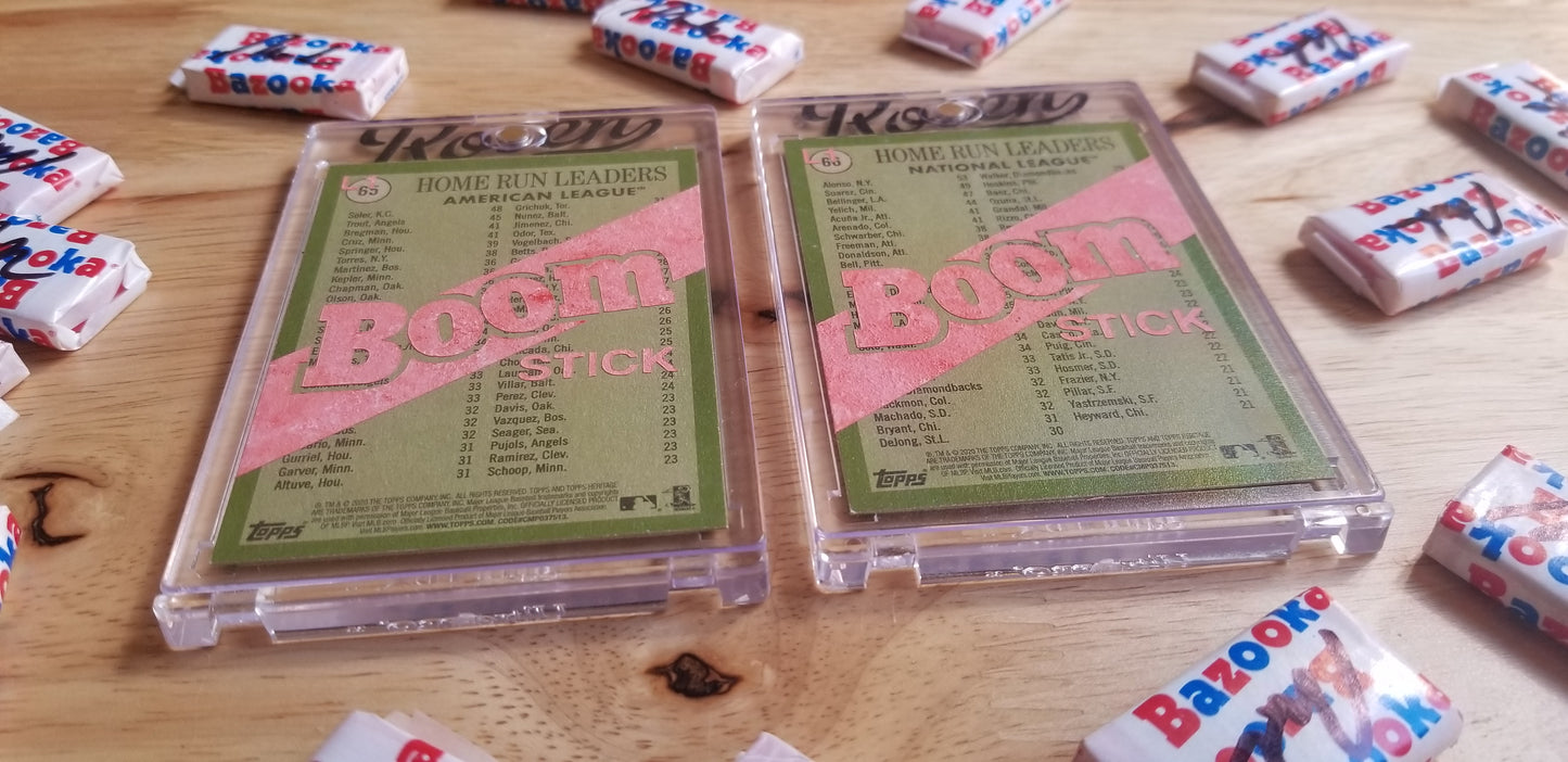 Baseball card art by Matthew Rosen - Pete Alonso Boom Stick