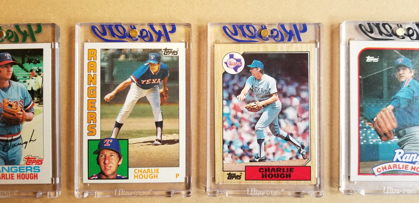 Baseball card art by Matthew Lee Rosen (aka Matthew Rosen) - Gum Stick Collector Cards - 1986 Topps Quaker Chewy