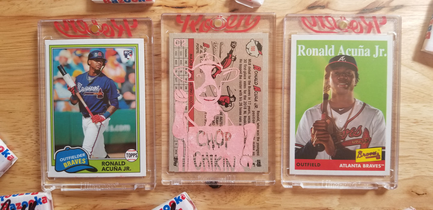 Baseball card art by Matthew Lee Rosen (aka Matthew Rosen) - Chick-fi-La
