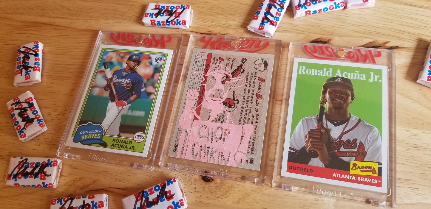 Baseball card art by Matthew Lee Rosen (aka Matthew Rosen) - Chick-fi-La