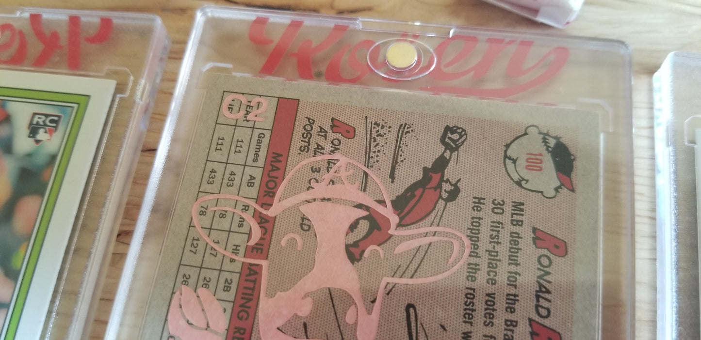 Baseball card art by Matthew Lee Rosen (aka Matthew Rosen) - Chick-fi-La