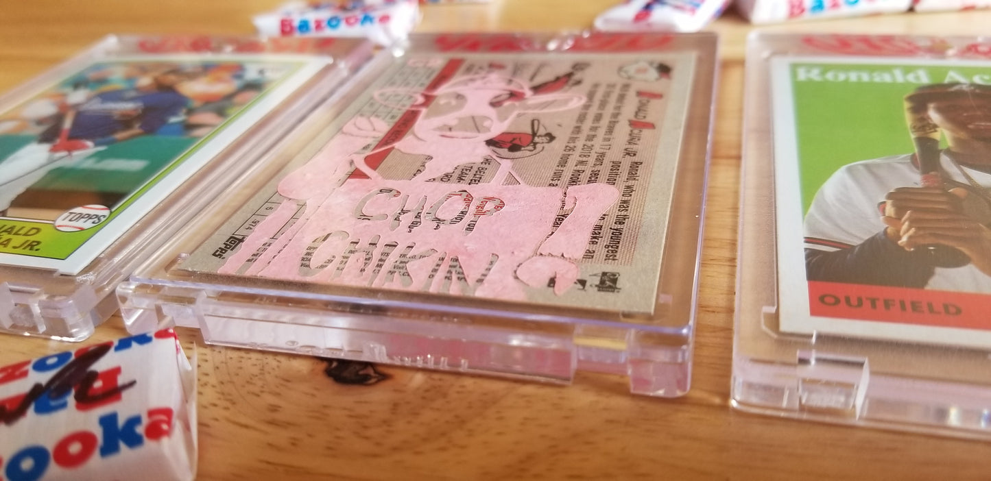 Baseball card art by Matthew Lee Rosen (aka Matthew Rosen) - Chick-fi-La