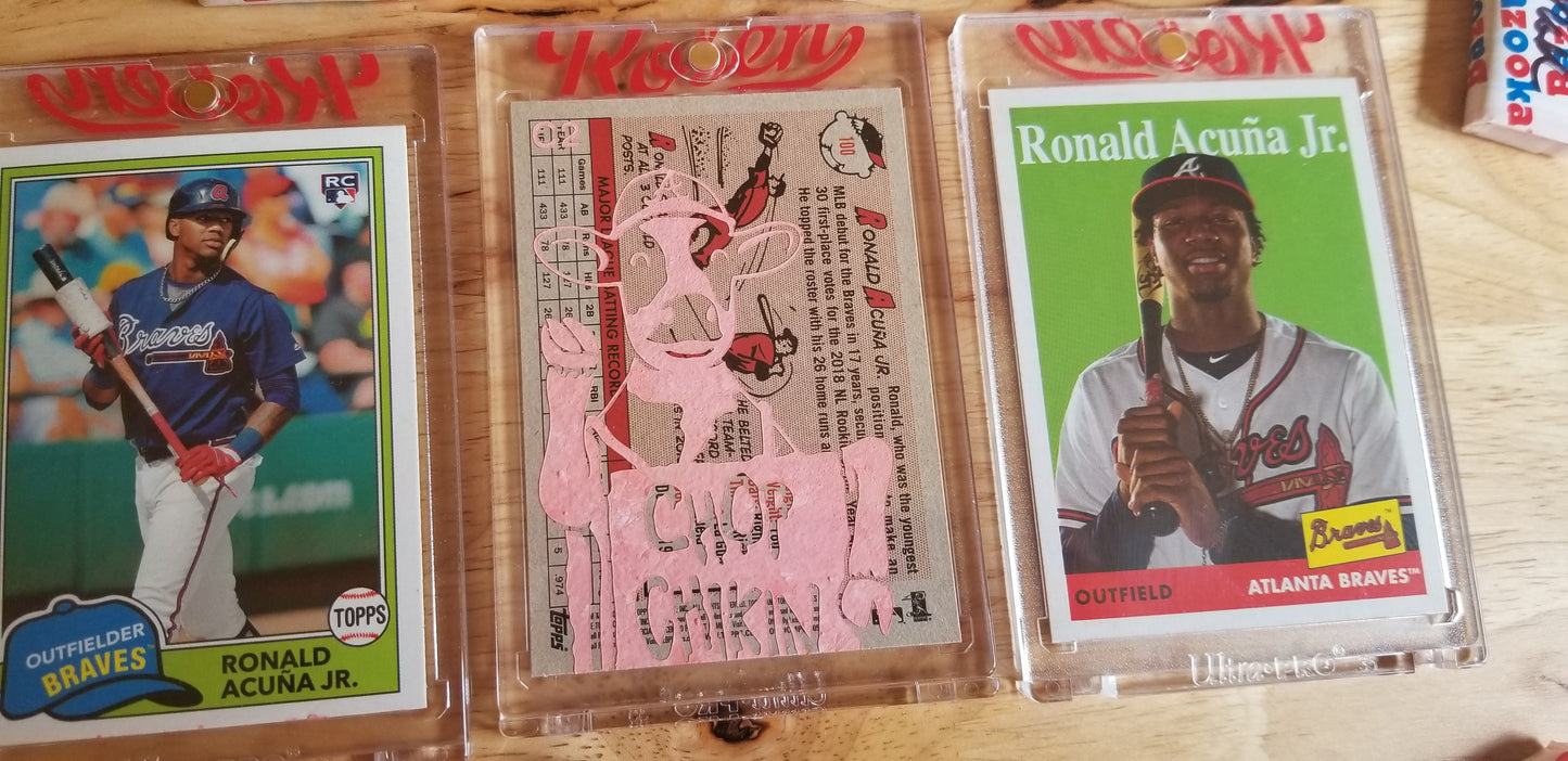 Baseball card art by Matthew Lee Rosen (aka Matthew Rosen) - Chick-fi-La
