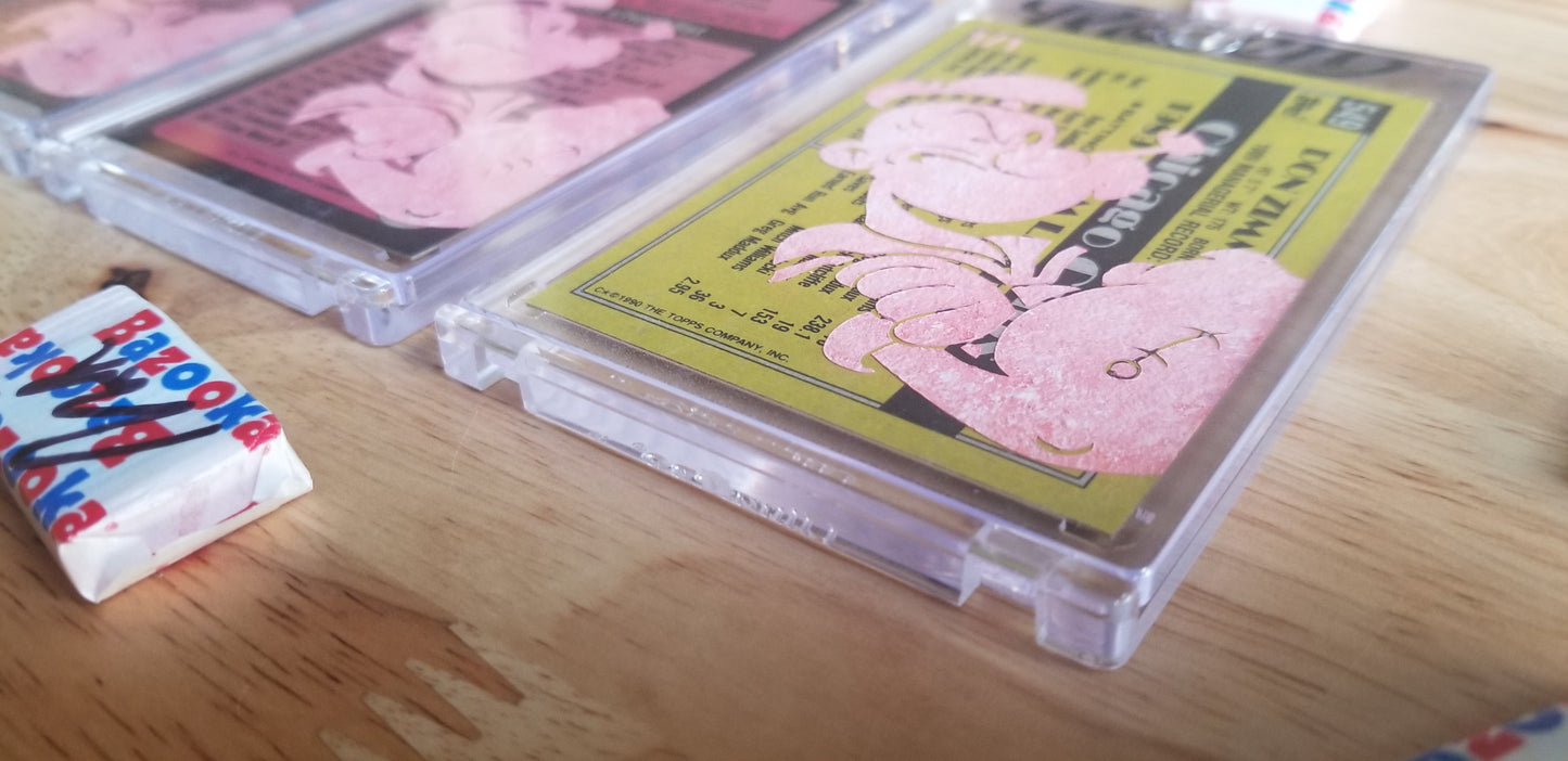 Baseball card art by Matthew Lee Rosen (aka Matthew Rosen) - Don Zimmer Popeye