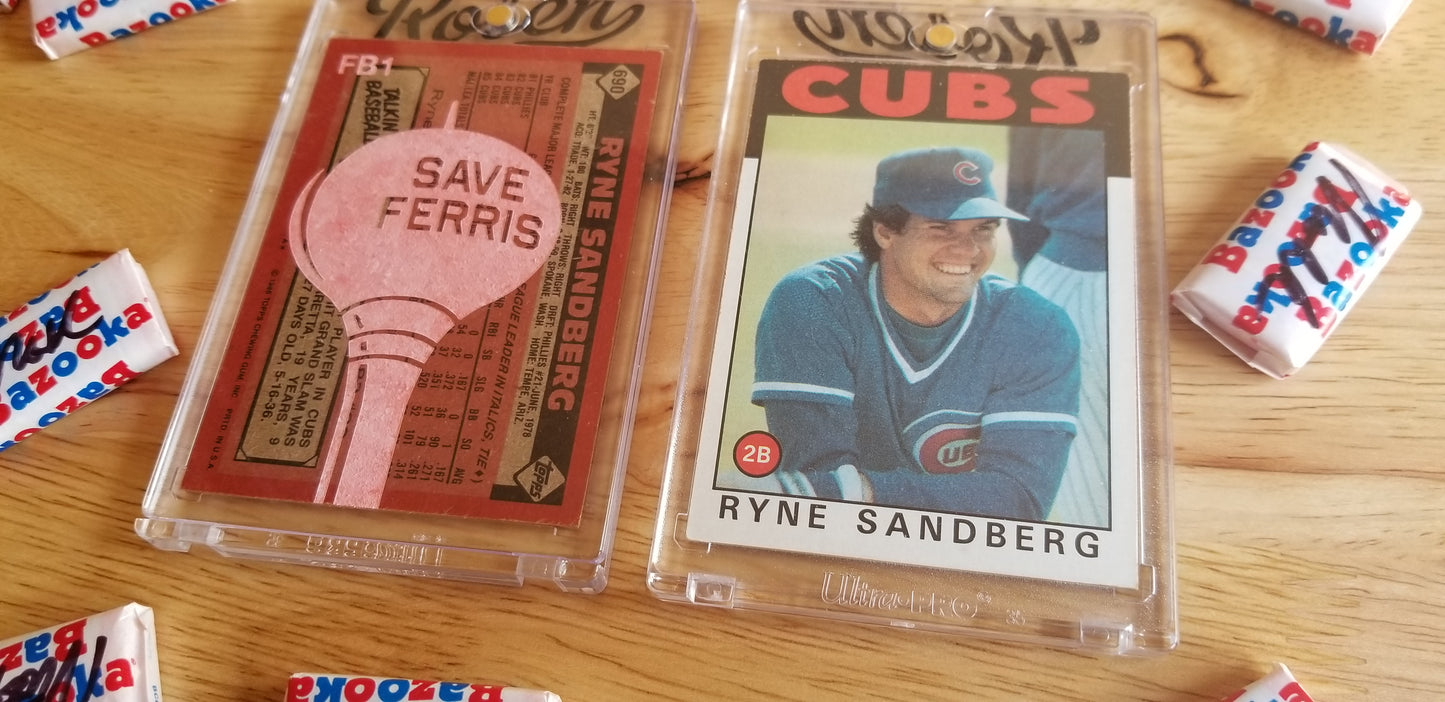 Baseball card art by Matthew Lee Rosen (aka Matthew Rosen) - Ferris Bueller