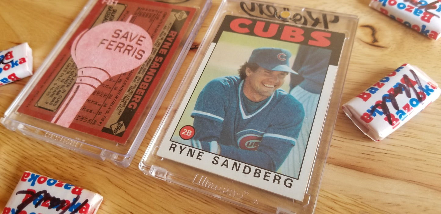 Baseball card art by Matthew Lee Rosen (aka Matthew Rosen) - Ferris Bueller