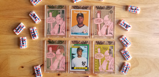 Baseball card art by Matthew Lee Rosen (aka Matthew Rosen) - George Costanza Yankees