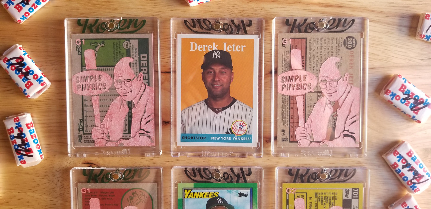 Baseball card art by Matthew Lee Rosen (aka Matthew Rosen) - George Costanza Yankees