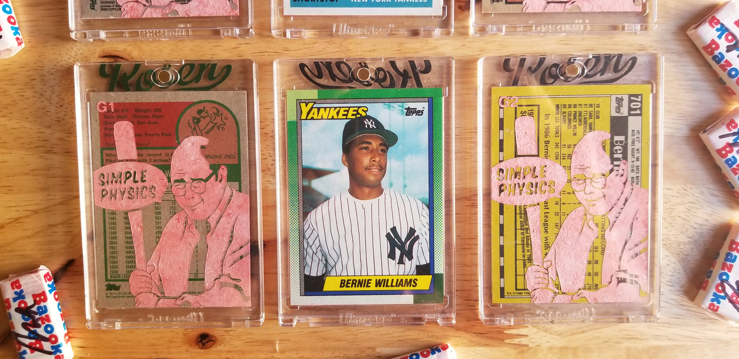 Baseball card art by Matthew Lee Rosen (aka Matthew Rosen) - George Costanza Yankees