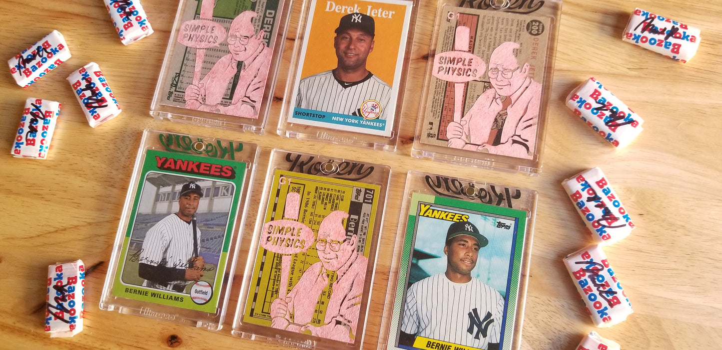Baseball card art by Matthew Lee Rosen (aka Matthew Rosen) - George Costanza Yankees