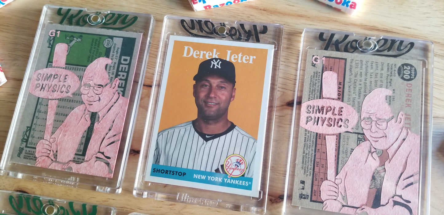 Baseball card art by Matthew Lee Rosen (aka Matthew Rosen) - George Costanza Yankees