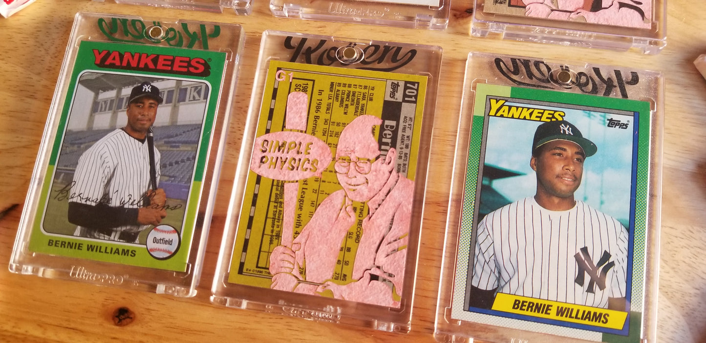 Baseball card art by Matthew Lee Rosen (aka Matthew Rosen) - George Costanza Yankees