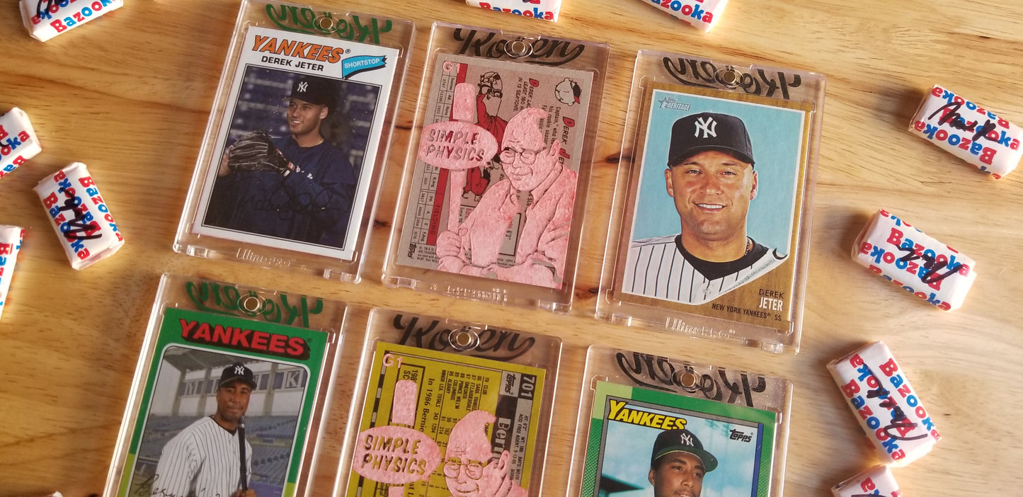 Baseball card art by Matthew Lee Rosen (aka Matthew Rosen) - George Costanza Yankees
