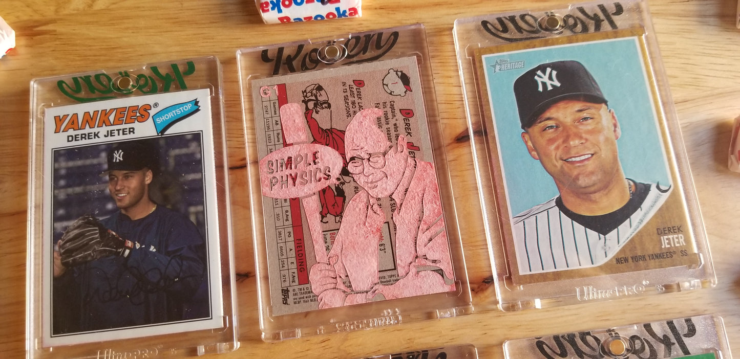 Baseball card art by Matthew Lee Rosen (aka Matthew Rosen) - George Costanza Yankees