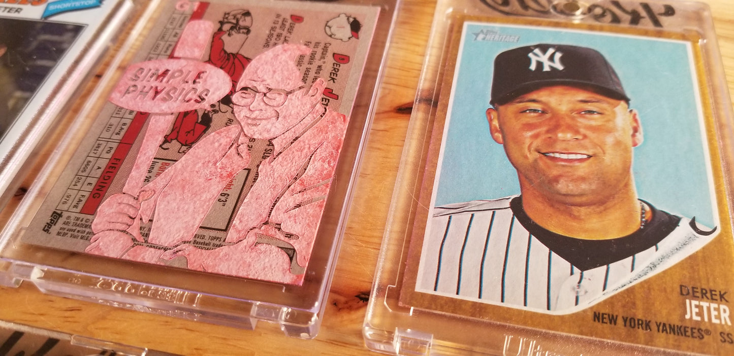 Baseball card art by Matthew Lee Rosen (aka Matthew Rosen) - George Costanza Yankees